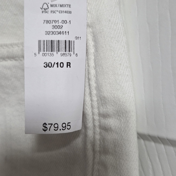 GAP Cream Curvy Stride Ankle Jeans - Picture 4 of 7